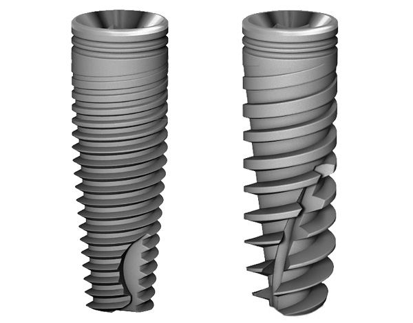 Un certain type de fil et la forme des implants Alpha BIO en forme de cône tronqué sont brevetés.
